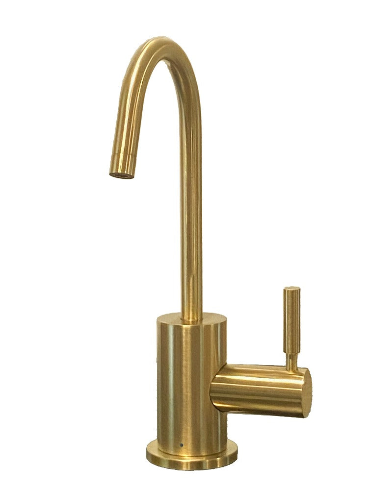 Contemporary C-Spout Cold Water Filtration Kitchen Faucet Tap