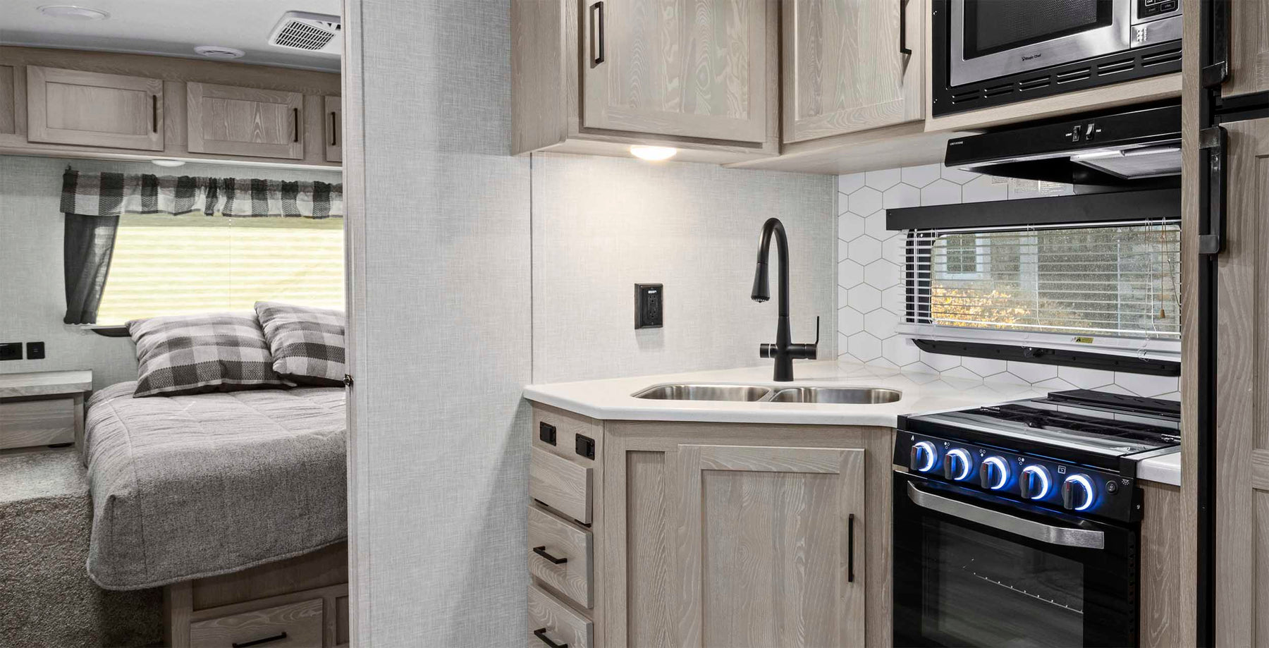 4N1 Aqua-System space-saving system fits easily under the sink in any kitchen, RV, or boat