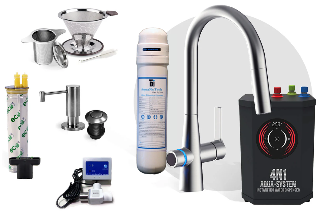 4N1 Aqua-System Instant Hot Filtered All-In-One Faucet